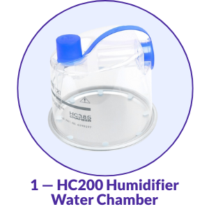 Fisher & Paykel HC200 Series CPAP Humidifier Chamber