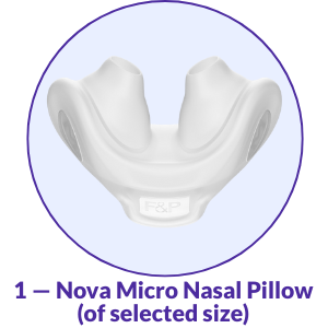 Fisher & Paykel Nova Micro Nasal CPAP Mask Pillow