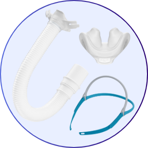 Fisher & Paykel Nova Micro Nasal Pillow CPAP Mask with Headgear - What's Included
