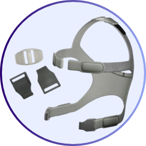 Fisher & Paykel Simplus Full Face CPAP Mask Headgear - What's Included