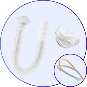 Fisher & Paykel Solo Nasal Pillow CPAP Mask - What's Included