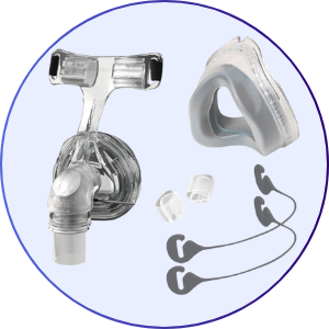 Fisher & Paykel Zest Nasal CPAP Mask without Headgear - What's Included