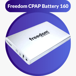 Shop the Freedom CPAP Battery 160 Backup Power Supply with this link at CPAPsupplies.com