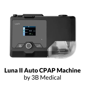 Luna II Auto CPAP Machine and Paptizer Cleaning Bundle