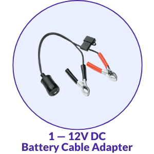 Philips Respironics 12 Volt DC Battery Cable CPAP Adapter