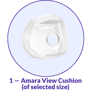 Philips Respironics Amara View Full Face CPAP Mask Cushion