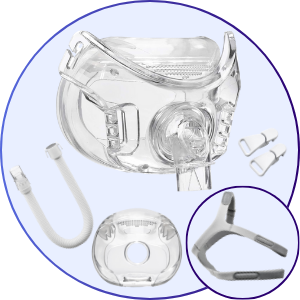 Philips Respironics Amara View Full Face CPAP Mask - What's Included