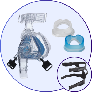 Philips Respironics ComfortGel Blue Nasal CPAP Mask - What's Included