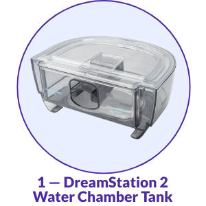 Philips Respironics DreamStation 2 CPAP Water Chamber Tank (without Lid)