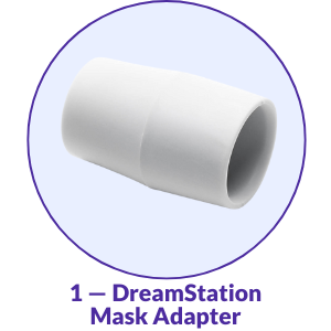 DreamStation 2 & DreamStation Go Universal CPAP Mask Adapter
