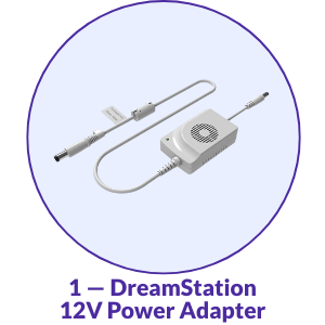 DreamStation 12V CPAP Power Adapter