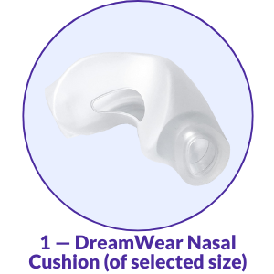 Philips Respironics DreamWear Nasal CPAP Mask Cushion