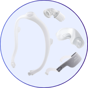 Philips Respironics DreamWear Nasal CPAP Mask with Headgear - What's Included