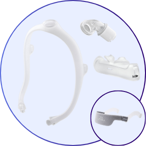 Philips Respironics DreamWear Silicone Nasal Pillow CPAP Mask - What's Included