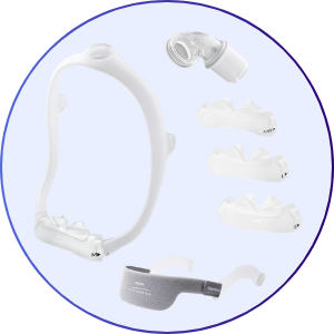 Philips Respironics DreamWear Silicone Nasal Pillow CPAP Mask Fit Pack - What's Included