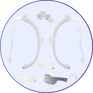 Philips Respironics DreamWear Silicone Nasal Pillow CPAP Mask Fit Pack (Small/Medium) - What's Included