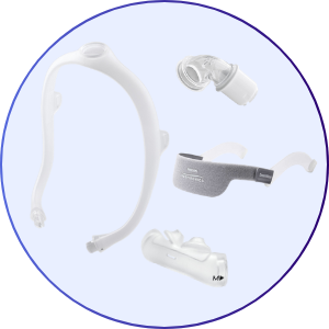 Philips Respironics DreamWear Silicone Nasal Pillow CPAP Mask with Headgear - What's Included