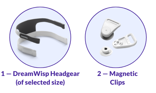 Philips DreamWisp S&Mサイズ ネイザルマスク CPAP正規品 DreamWisp Nasal CPAP Mask – cpap.com