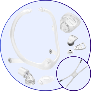 Philips Respironics DreamWisp Nasal CPAP Mask - What's Included