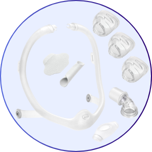 Philips Respironics DreamWisp Nasal CPAP Mask Fit Pack without Headgear - What's Included