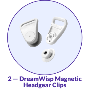 Philips Respironics Wisp & DreamWisp Nasal CPAP Mask Magnetic Headgear Clips