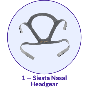 React Health Siesta Nasal CPAP Mask Headgear