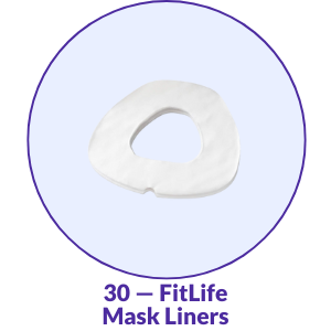 RemZzzs Mask Liners for Respironics FitLife CPAP Mask