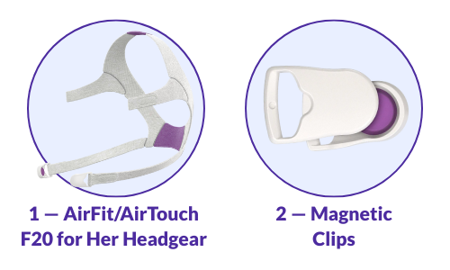 Resmed AirFit/AirTouch F20 For Her CPAP Mask Headgear