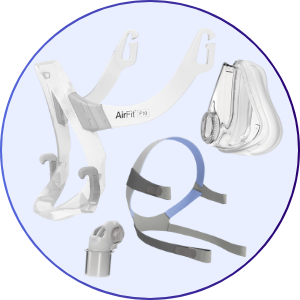 Resmed AirFit F10 Full Face CPAP Mask with Headgear - What's Included