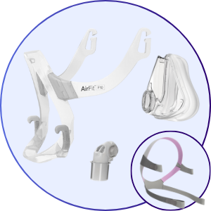 Resmed AirFit F10 for Her Full Face CPAP Mask - What's Included