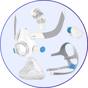 Resmed AirFit F20 Full Face CPAP Mask with Headgear - What's Included