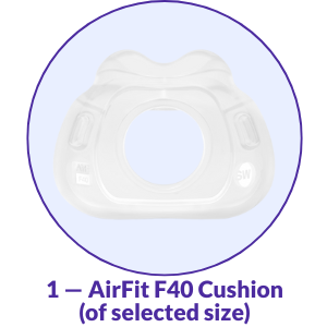 Resmed AirFit F40 CPAP Mask Cushion
