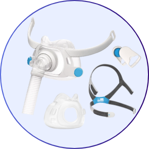 Resmed AirFit F40 Full Face CPAP Mask with Headgear - What's Included