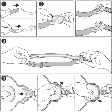 Resmed AirFit N30 Nasal CPAP Mask - Assembly Guide