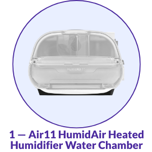 ResMed Standard Water Chamber AirSense 11 & AirCurve 11 HumidAir Heated CPAP Humidifier