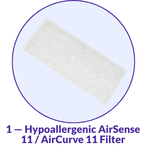 Resmed AirSense 11 & AirCurve 11 Hypoallergenic CPAP Filter (1 Pack)