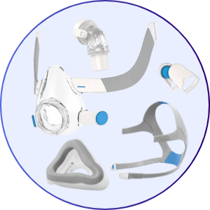 ResMed AirFit F20 Full Face CPAP Mask with Headgear - What's Included