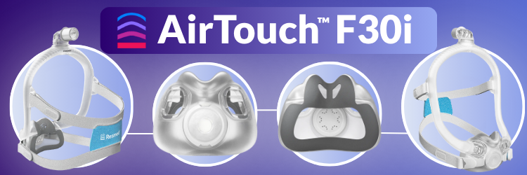 New Arrivals: Resmed AirTouch F30i Clear Full Face CPAP Mask | CPAPsupplies.com