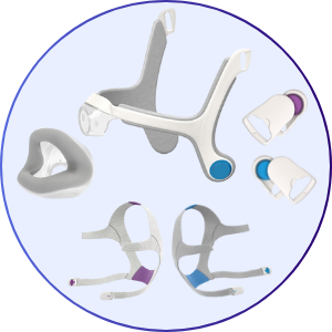 Resmed AirTouch N20 Nasal CPAP Mask with Headgear - What's Included