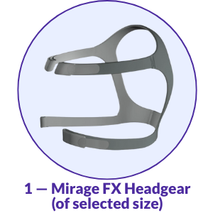 ResMed Mirage FX Nasal CPAP Headgear