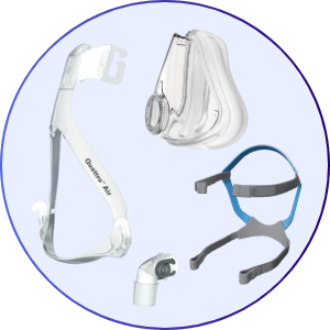 Resmed Quattro Air Full Face CPAP Mask with Headgear - What's Included