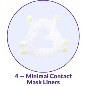 Silent Night Mask Liners for Minimal-Contact Full Face CPAP Masks