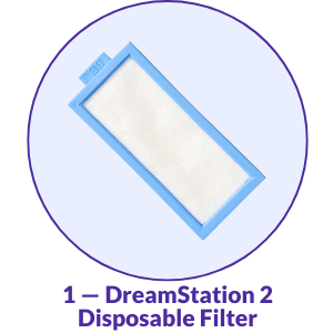 Spirit Medical Disposable CPAP Filter DreamStation 2