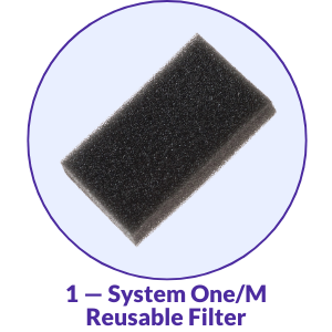 Philips Respironics Reusable Foam Pollen CPAP Filter