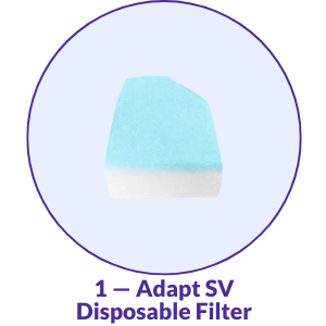 Spirit Medical Disposable CPAP Filter for Resmed Adapt SV