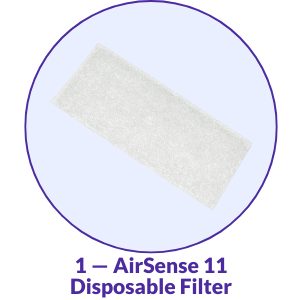 Spirit Medical Hypoallergenic Disposable Filter for ResMed AirSense 11 CPAP Machine