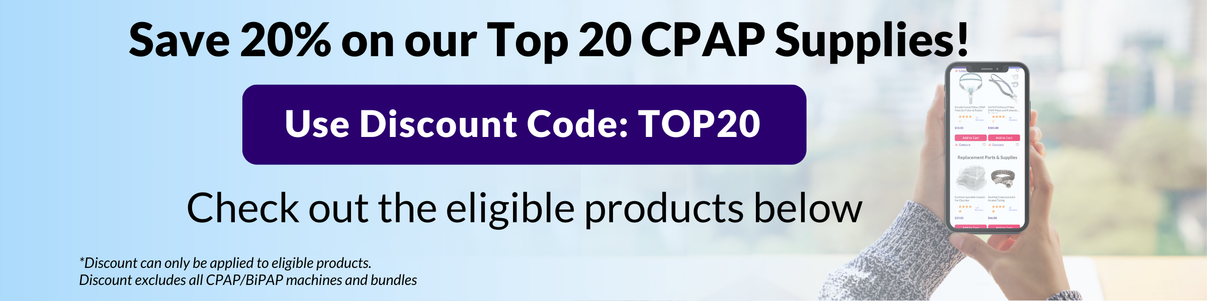 CPAP Supplies Sales & Promotions
