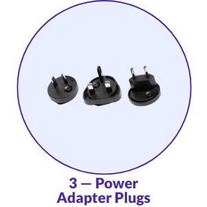Transcend Changeable CPAP Power Adapter Plug Pack