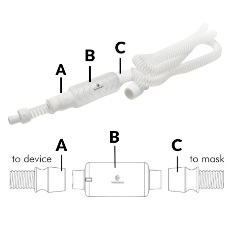 1st Generation Transcend Micro Hose - Connection Diagram