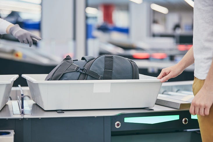 tsa cpap checked baggage